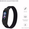 Ремінець до фітнес браслета Armorstandart Braided Solo Loop для Xiaomi Mi Band 4/5/6 Black size M (ARM58769) - Image 3