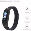 Ремешок для фитнес браслета Armorstandart Braided Solo Loop для Xiaomi Mi Band 4/5/6 Charcoal size S (ARM59179) - Image 3