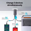 Зарядний пристрій Ugreen 3xUSB 65W GaN (2хUSB-C+USB-A) CD244 Grey (10335) - Image 3
