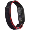 Ремешок для фитнес браслета Armorstandart нейлоновый для Xiaomi Mi Band 7/6/5/4 Black/Red (ARM67843) - Image 2