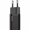 Зарядное устройство Baseus 1xUSB 25W (USB-C) + Cable Type-C black (TZCCSUP-L01) - Image 2