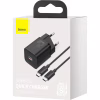 Зарядний пристрій Baseus 1xUSB 25W (USB-C) + Cable Type-C black (TZCCSUP-L01) - Image 8