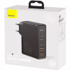 Зарядное устройство Baseus 2xUSB 100W GaN (2xUSB-C+2xUSB-A) black (CCGAN2P-L01) - Image 7