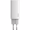 Зарядний пристрій Baseus 2xUSB 65W GaN (USB-C+USB-A) white (CCGAN2L-B02) - Image 2