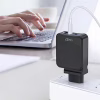 Зарядний пристрій Media-Tech 2xUSB-C PD 65W USB QC 3.0 black (MT6252) - Image 3