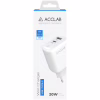 Зарядний пристрій ACCLAB AL-TC220 (1xUSB, 1xType-C) (1283126556494) - Image 2