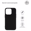 Чехол для мобильного телефона Armorstandart Matte Slim Fit Apple iPhone 15 Pro Black (ARM68243) - Image 3