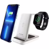 Зарядное устройство Canyon WS-304 Foldable 3in1 Wireless charger Cosmic Latte (CNS-WCS304CL) - Image 7