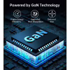 Зарядний пристрій Choetech GaN 2 USB-A / 2 USB-C 100W QC3.0/PD/PPS (PD8008-EU-WH) - Image 7
