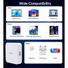 Зарядний пристрій Choetech GaN 2 USB-A / 2 USB-C 100W QC3.0/PD/PPS (PD8008-EU-WH) - Image 8