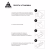 Скло захисне Armorstandart Pro OPPO A18 4G / A38 4G Black (ARM71040) - Image 6