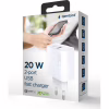 Зарядний пристрій Gembird USB-A + Type-C (PD20W + QC3.0 18W) white (TA-UC-PDQC20-01-W) - Image 6