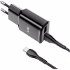 Зарядний пристрій HOCO C88A Star round dual port charger set(Type-C) Black (6931474749543) - Image 2