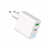 Зарядний пристрій Gembird 1xUSB-A + 1 Type-C (PD20Вт + QC3.0 18Вт) white (TA-UC-PDQC20L-W-01) - Image 2