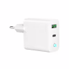 Зарядний пристрій Gembird 1xUSB-A + 1 Type-C (PD20Вт + QC3.0 18Вт) white (TA-UC-PDQC20L-W-01) - Image 5