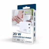 Зарядний пристрій Gembird 1xUSB-A + 1 Type-C (PD20Вт + QC3.0 18Вт) white (TA-UC-PDQC20L-W-01) - Image 7