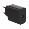 Зарядное устройство Gembird 1xUSB-A + 1 Type-C (PD20Вт + QC3.0 18Вт) black (TA-UC-PDQC20-01-BK) - Image 5