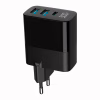 Зарядний пристрій Gembird 2хUSB-A (QC3.0 18W) + 1хType-C (PD20W) LCD black (TA-UC-PDQC30LCD-BK-02) - Image 7