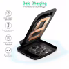 Зарядний пристрій Choetech 15W Fast Wireless Charging Stand 2coils black (T555-F-BK) - Image 9