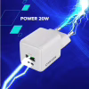 Зарядное устройство Canyon CU20AC GaN 20W 1xPD 1xQC EU White (CNS-CUW20AC) - Image 6