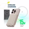 Батарея универсальная Canyon 10000mAh OnPower 510 slim Magsafe PD/20W Beige (CNS-CPB510BE) - Image 7