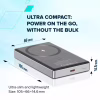 Батарея универсальная Canyon 10000mAh OnPower 510 slim Magsafe PD/20W Beige (CNS-CPB510BE) - Image 9