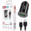 Зарядное устройство XO TZ12 QC3.0 (1USB/18W) + USB - Type-C Black (XO-TZ12-BK) - Image 4