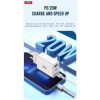 Зарядное устройство XO L101 PD + QC3.0 (1USB/2Type-C/20W) + USB - MicroUSB White (XO-L101-WH) - Image 3