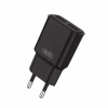 Зарядное устройство XO L92C (2USB/2.4A) + USB - Lightning Чорний (XO-L92C-L) - Image 3