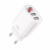Зарядний пристрій XO L95 (2USB/2.4A) + USB - Lightning White (XO-L95-L) - Image 3