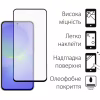 Чохол до мобільного телефона Dengos Kit Samsung Galaxy A36 5G Soft + glass (Black) (DG-KM-140) - Image 3