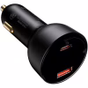 Зарядний пристрій Baseus Superme Digital Display PPS Dual Quick Charger Car Charger black (TZCCZX-01) - Image 2