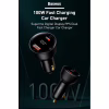 Зарядний пристрій Baseus Superme Digital Display PPS Dual Quick Charger Car Charger black (TZCCZX-01) - Image 7