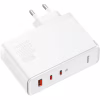 Зарядний пристрій Baseus GaN5 Pro Fast Charger 2C+U 140W + Cable 1.0m Type-C 240W white (CCGP100202) - Image 3