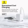 Зарядний пристрій Baseus Palm Fast Charger 1C 20W + Cable 1.0m Type-C 60W white (P10111602213-01) - Image 9