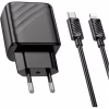 Зарядний пристрій HOCO CS22A Value USB-C PD30W + cable USB-C to Lightning Black (6942007609920) - Image 2