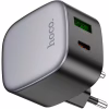 Зарядний пристрій HOCO CS32A Rise 1xUSB-C PD20W + 1xUSB QC3.0 Black (6942007617451) - Image 4
