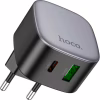 Зарядний пристрій HOCO CS32A Rise 1xUSB-C PD20W + 1xUSB QC3.0 Black (6942007617451) - Image 5