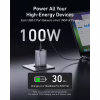Зарядний пристрій Anker GaNPrime 100W 2xUSB-C PD + 1xUSB-A Foldable Silver (A2688341) - Image 3