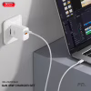 Зарядний пристрій XO CE16 67.5W USB-C PD45W + USB-A QC 22.5W White (CE16_White) - Image 3