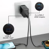 Зарядний пристрій Promate powerport-45 2xUSB-C PD + USB-A QC 45W Black (powerport-45.black) - Image 4