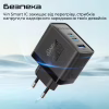 Зарядний пристрій Promate powerport-45 2xUSB-C PD + USB-A QC 45W Black (powerport-45.black) - Image 5
