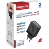 Зарядное устройство Promate powerport-45 2xUSB-C PD + USB-A QC 45W Black (powerport-45.black) - Image 6