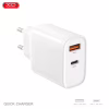 Зарядний пристрій XO 1xUSB-C PD30W + 1xUSB QC3.0 (XO-QC16) - Image 5