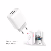 Зарядний пристрій XO 2xUSB 2.4A + cable USB to Micro 5P white (L57-M-WH) - Image 2