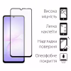 Стекло защитное Dengos Full Glue Samsung Galaxy A07 Black (TGFG-406) - Image 2