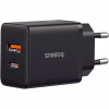 Зарядное устройство Baseus 1xUSB-C 30W + 1xUSB black (P10111404113-00) - Image 3