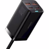 Зарядний пристрій Baseus 2xUSB-C 100W + 2xUSB GaN black (CCGP000101) - Image 2