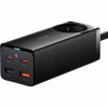 Зарядное устройство Baseus AC + 2xUSB-C 65W + 2xUSB black (PSZM000901) - Image 2