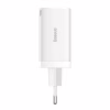 Зарядное устройство Baseus 2xUSB-C 65W + 1xUSB GaN + cable USB-C to USB-C 100W 1.0m white (CCGP120202) - Image 5